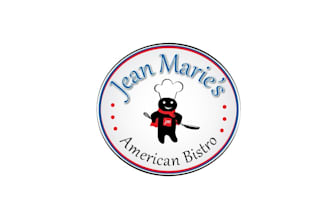 design jean maries american bistro logo in 1 day