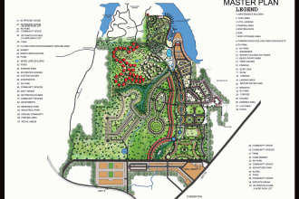 do site plan, plat map and town plan for real estate