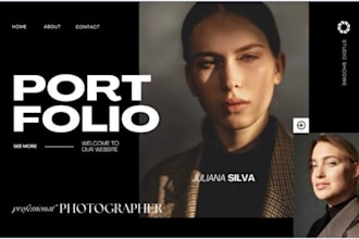 create a stunning portfolio digital website for you