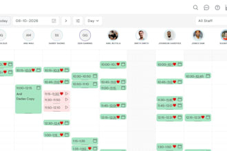 do salon booking website and booking mobile app