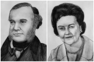 do hyper realistic pencil portrait sketch