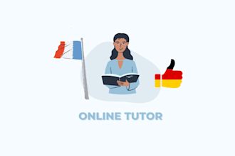 teach you german and dutch language all levels
