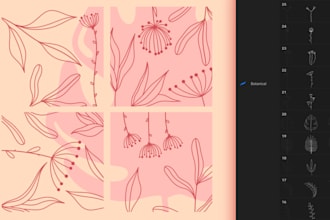 create custom procreate brushes and stamps