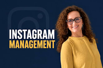 professionally manage your instagram account