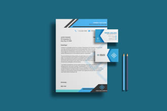 design professional business card and letterhead  stationery