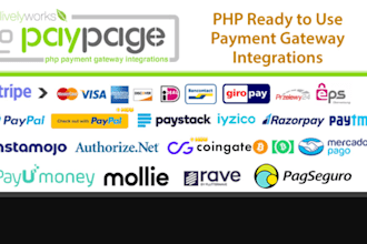 fix or develop payment gateway all PHP framework