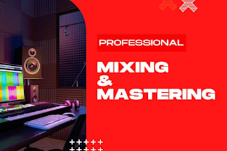 mix and master song, vocal tuning and vocal mixing in all genre,pop,rap etc
