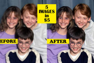 sharpen, enhance, deblur, unblur, upscale and resize image