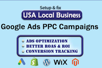 do google ads PPC campaigns for USA local business