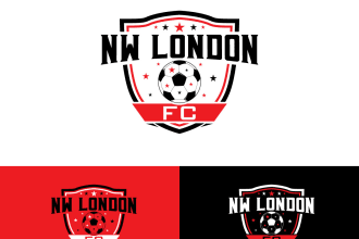 create a wonderful soccer football, baseball logo