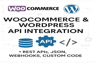 integrate any API with your wordpress or woocommerce store