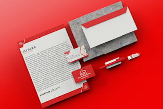 design professional  letterhead and stationery designs
