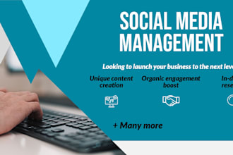 be your social media manager