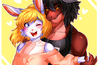 draw art of your furry character or fursona
