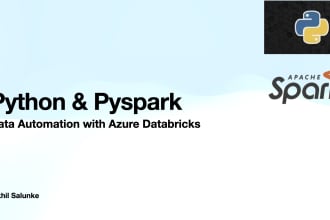 do python and pyspark data automation extraction in parquet or delta