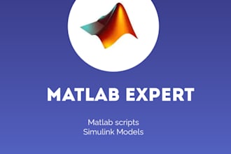 be your matlab expert and will develop projects for you