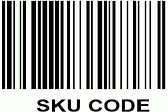 create barcode ready to be printed for your product skus