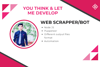 do web scraping, web crawling in node js