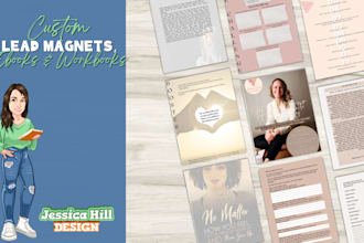 design a high quality lead magnet ebook or workbook