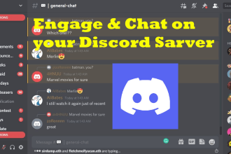 engage and actively chat on your discord server