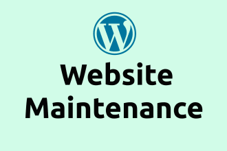 do wordpress website maintenance and wordpress support
