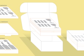 create any custom product package design template