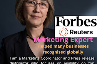 get your business,brand or anything featured on top PR platform press release