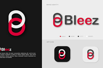 do logo design, professional minimalist flat trendy