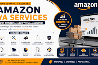 be your amazon fba virtual assistant and consultant