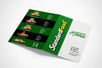 design graphically rich and professional brochures for you