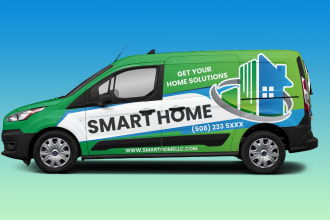 create excellent van, car, truck, and vehicle wrap design