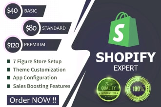 be your shopify expert, shopify bug fixer, shopify small fixings, shopify coder