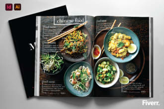 do a urgent restaurant menu design