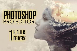do photoshop editing and image manipulation for you