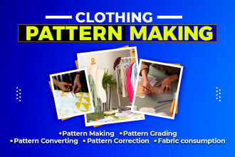 do clothing pattern making and sewing pattern maker
