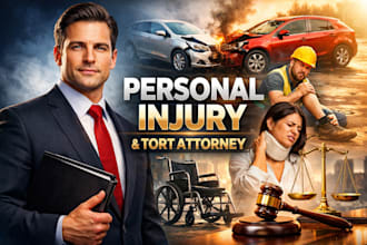 be your personal injury and tort attorney