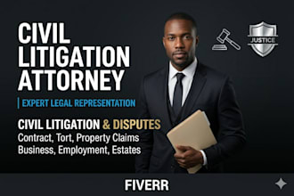 be your civil litigation and pleading support attorney
