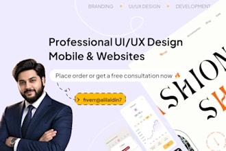 do mobile and web app UI UX in figma, web app and mobile app design