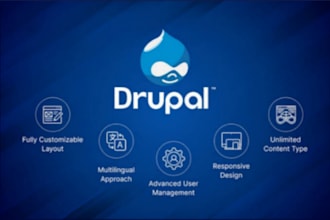 customize, develop, fix and update drupal website