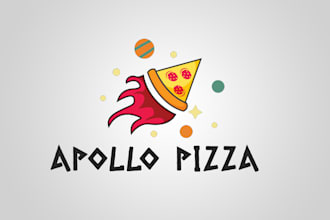 create a fast food, bakery, bread, pizza, and restaurant logo