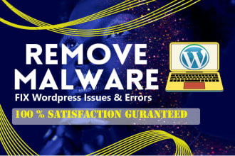 professionaly do website malware removal and repair services