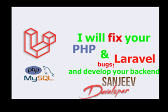 fix laravel issue or any bugs in laravel