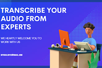 transcribe 5 videos for you