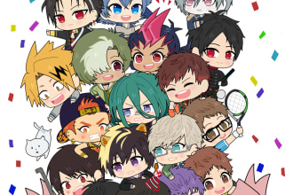 do cute chibi anime keychain merchandise