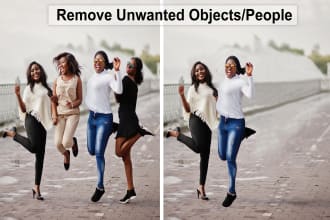 add or remove unwanted objects, people from your images