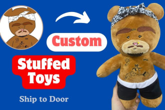 make custom plush stuffed toy