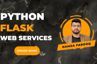 develop python flask web applications
