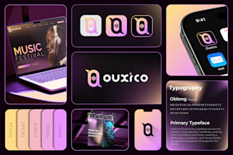 design a modern and luxurious web or agency logo