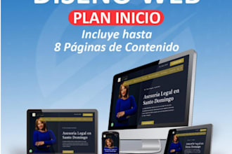 crearé un sitio web wordpress o un diseño web con elementor