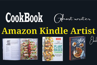 design, and write recipes for cookbook recipe book and ebook